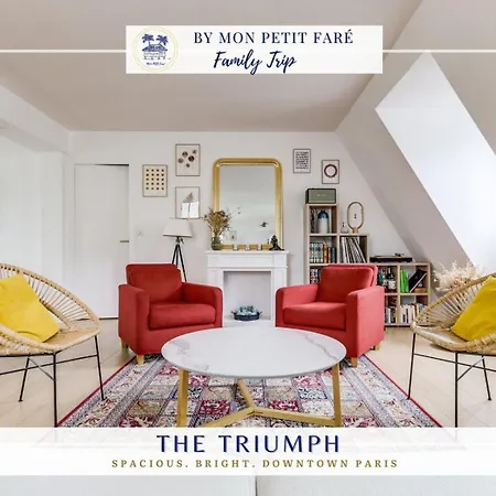 Le Triomphe - Spacieux & Lumineux - Champs Elysees Apartamento Paris